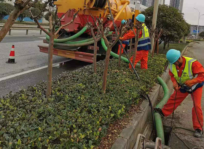穆棱市政管道清淤